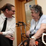 Royal Navy volunteers visit Sirius Court